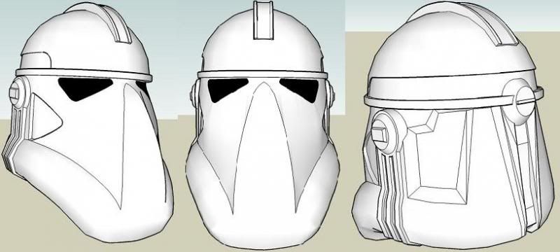 clone trooper armor pepakura